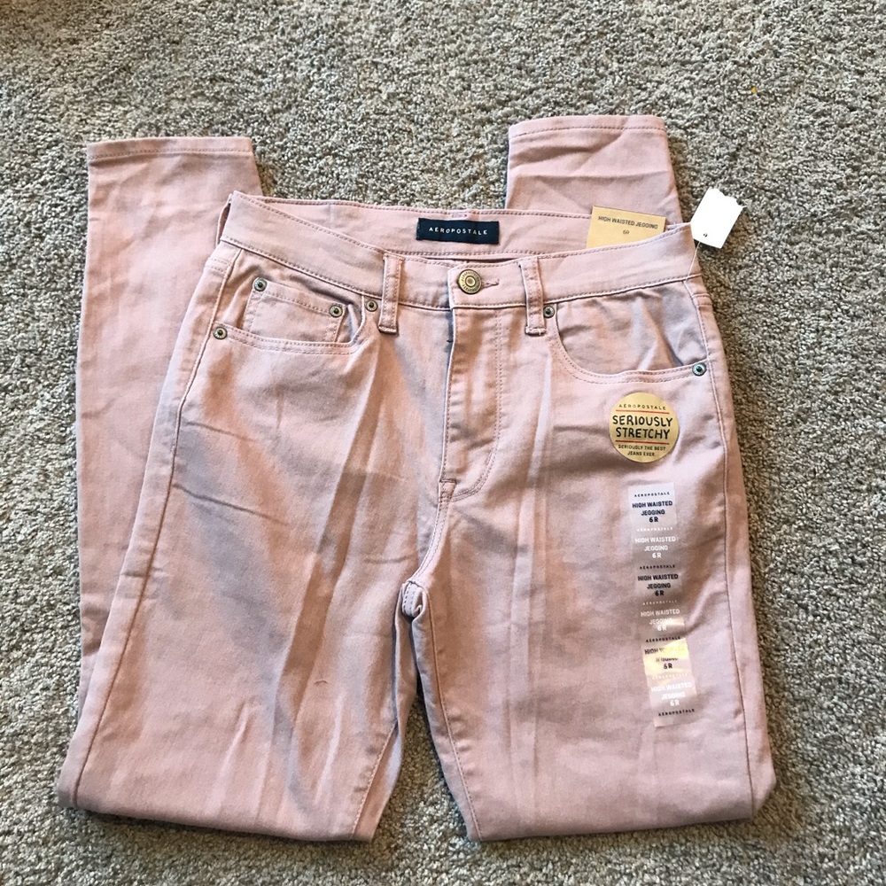 NWT Aeropostale High waisted jeggings. 6R